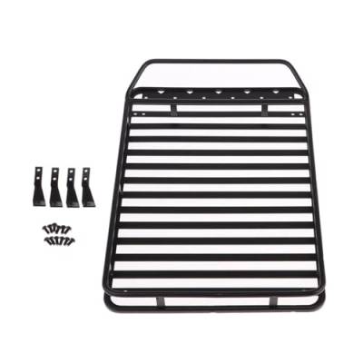 XEBRAD RC 1:10 Dachgepäckträger D90, for Axial, Scx10, for Jeep, 23,8x15,2x3,9cm Dachgepäckträger für Spielzeugautos von XEBRAD